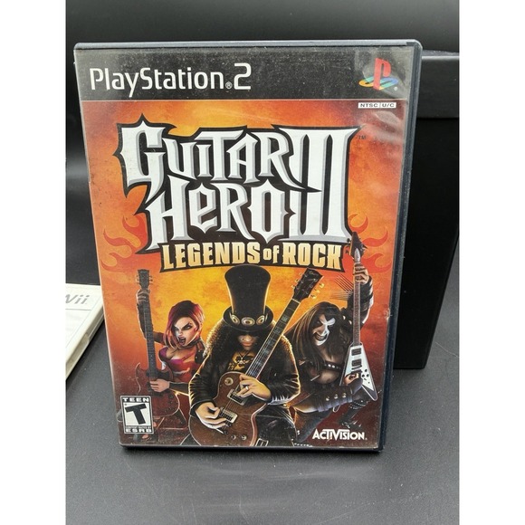 Other - 🎸🔥 PS2 Guitar Hero III: Legends of Rock – Game Disc – Untested 🔥🎸